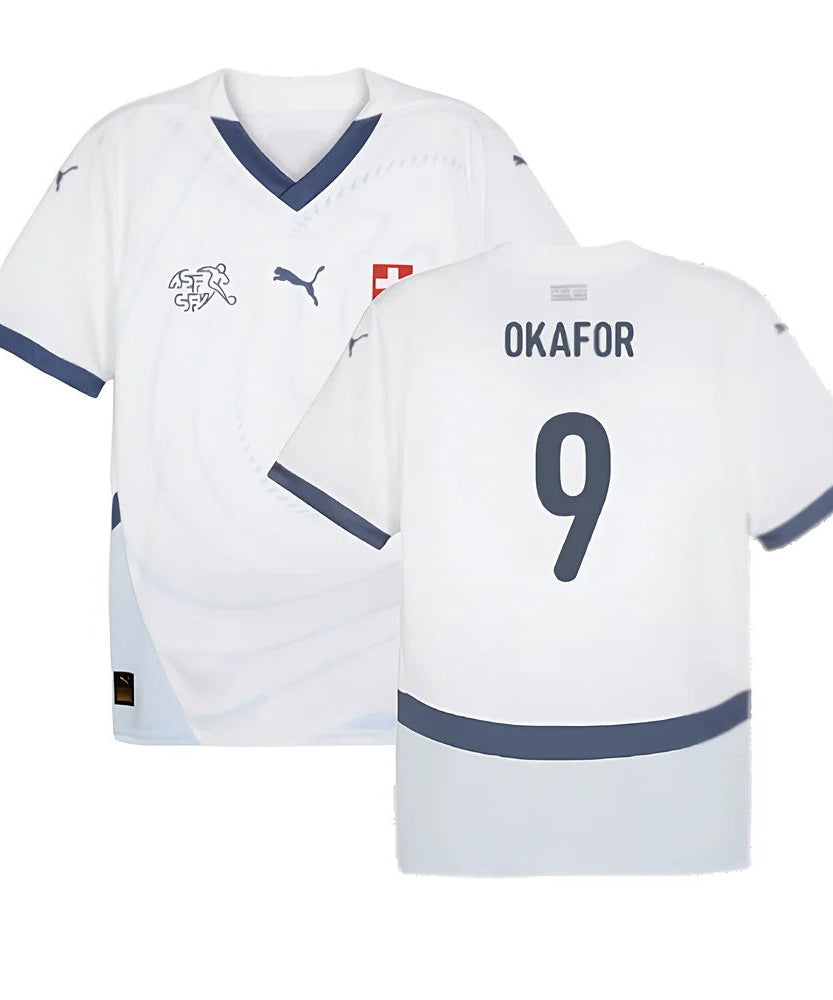 2024-2025 Switzerland Away Shirt (Okafor 9)