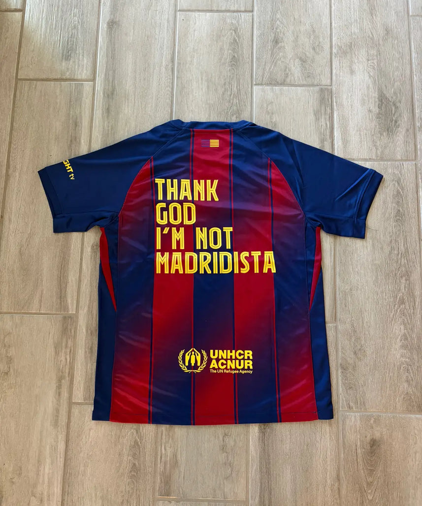 FC Barcelona "Thank God I am not Madridist"