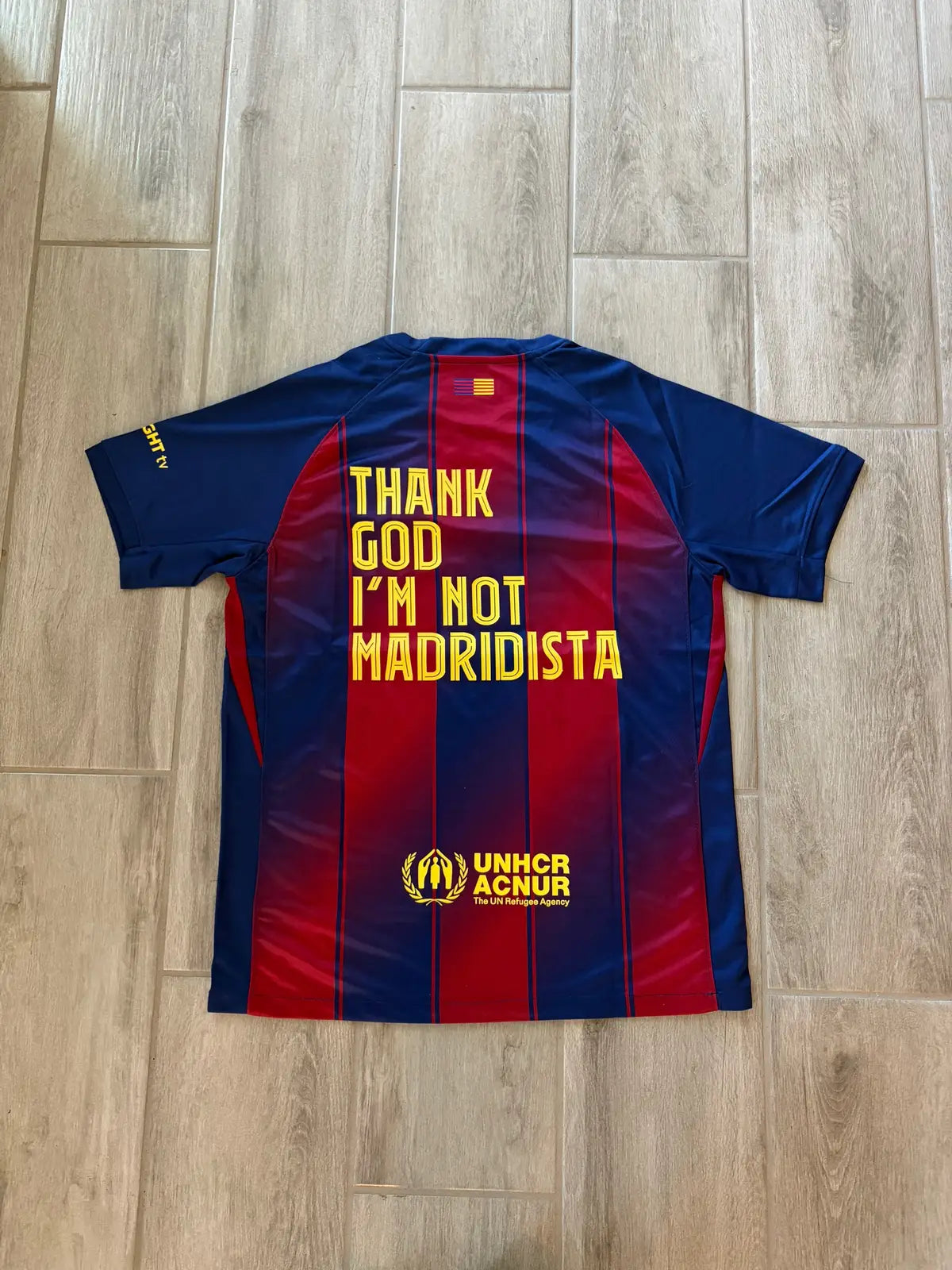 FC Barcelona "Thank God I am not Madridist"
